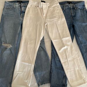 Free Assembly Women's Original 90's Straight Jeans Bundle